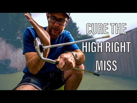 STOP THE HIGH RIGHT GOLF SHOT