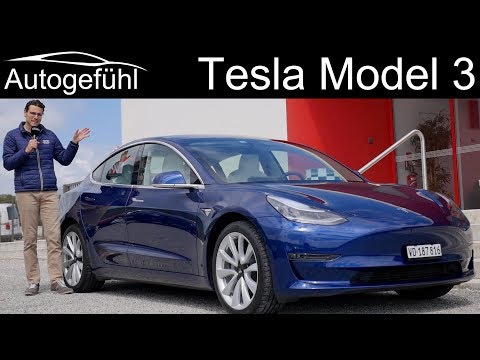 Tesla Model 3 FULL REVIEW Performance racetrack vs road driving test!