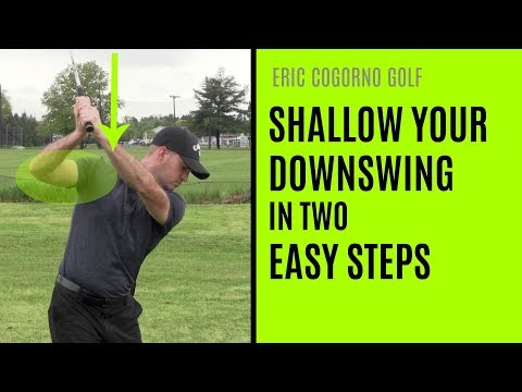 GOLF: How To Shallow Your Downswing In Two Easy Steps