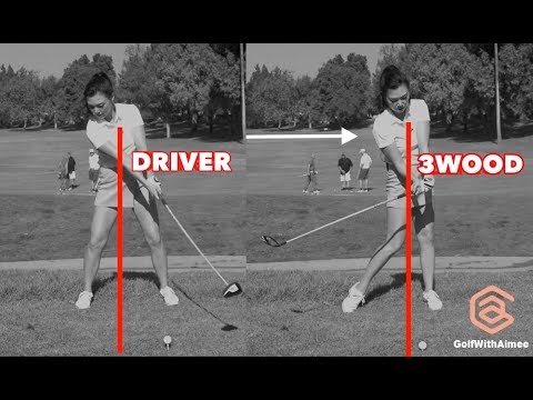 How to Hit 3 Wood Off the Tee | Golf with Aimee