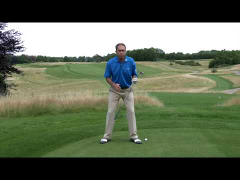 Swing Drill: Use you feet to help you turn through the ball