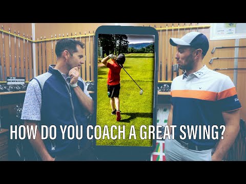 HOW CAN YOU COACH SOMEONE WITH A GOOD GOLF SWING