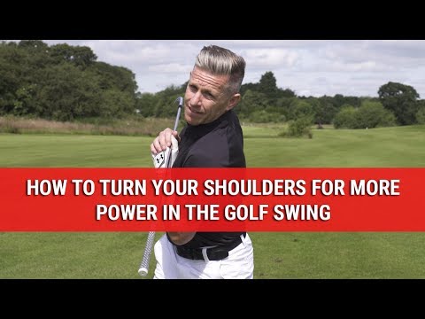 How To Turn Your Shoulders For More Power – Golf Swing Tips – DWG