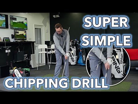 SUPER SIMPLE  GOLF CHIPPING DRILL