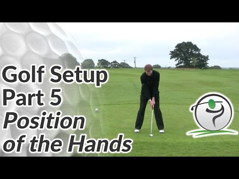 Shaft Angle – Correct Position of the Hands at Address