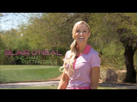 Hot Tip From a Hot Golfer: Blair O’Neal’s One-Handed Putting Drill