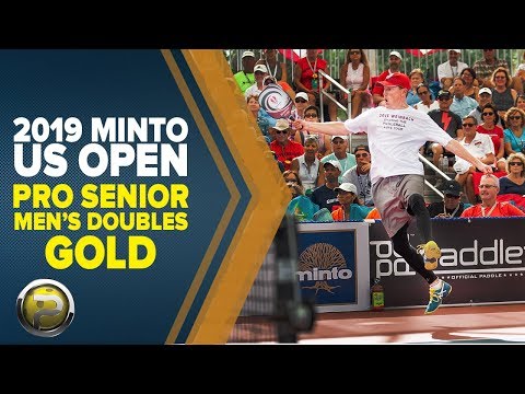 Pro Men’s Senior Doubles GOLD – 2019 Minto US Open Pickleball Championships