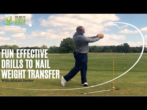 Weight Transfer Golf Swing Drills That Are Unique And Effective