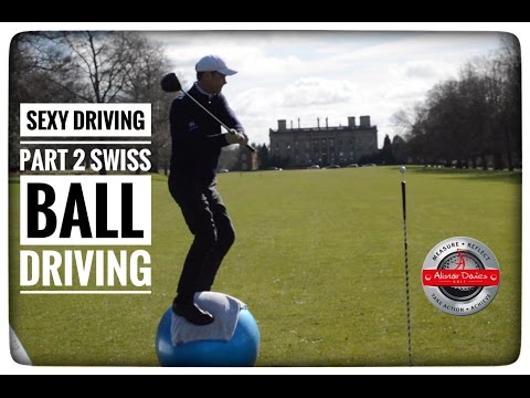 Golf Tip| Sexy Driving| Swiss Ball Hitting