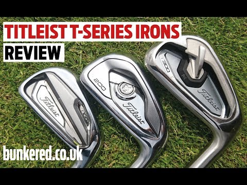 FIRST REVIEW! TITLEIST T-SERIES IRONS!