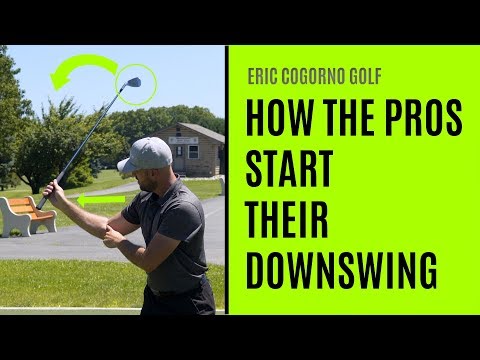GOLF: How The Pros Start Their Downswing