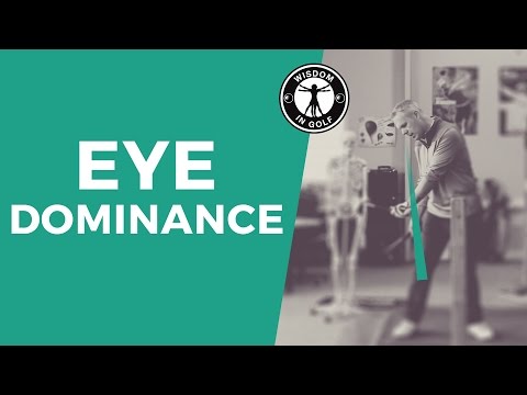 SET THE DOMINANT EYE IN THE GOLF SWING WITH A DOOR FRAME! | Wisdom in Golf