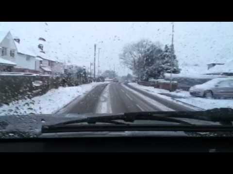 Snow driving tips uk