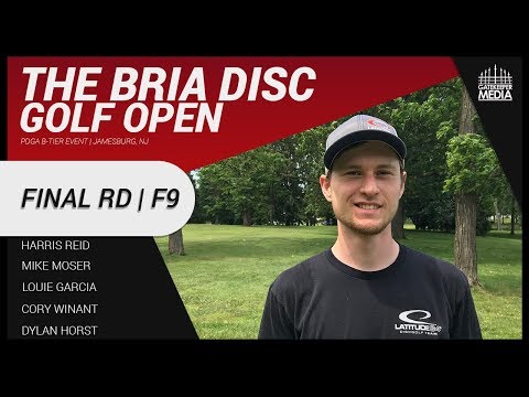The Bria Disc Golf Open | FINAL RD, F9 | Reid, Moser, Garcia, Winant, Horst