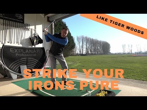 Strike your irons pure like Tiger Woods Masters 2019