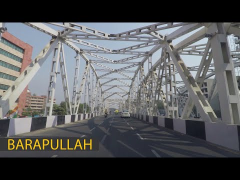 Driving on Delhi’s Barapullah Elevated Road (Phase 2)