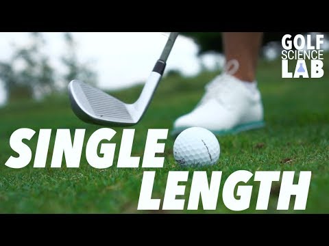 How do Single Length Irons go different distances?