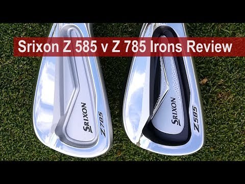 Srixon Z 585 v Z 785 Irons Review By Golfalot