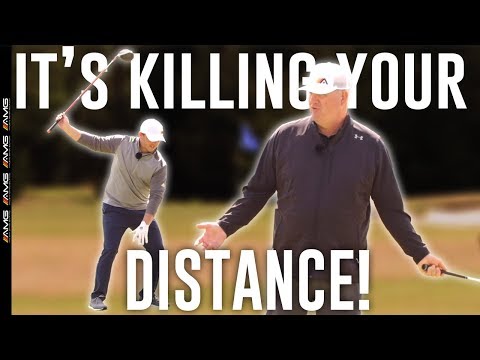 🛑STOP Killing Your Golf Swing Distance With These Tips ☠️