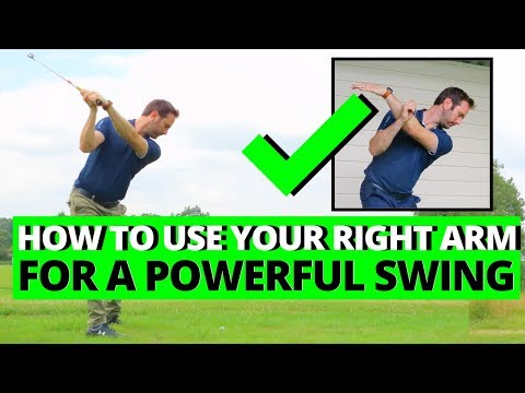 HOW TO USE YOUR RIGHT ELBOW FOR A POWERFUL BACKSWING