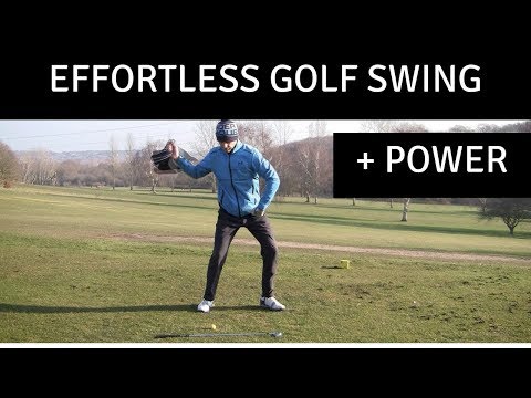 HOW TO CREATE EFFORTLESS POWER WITH AN EASY GOLF SWING