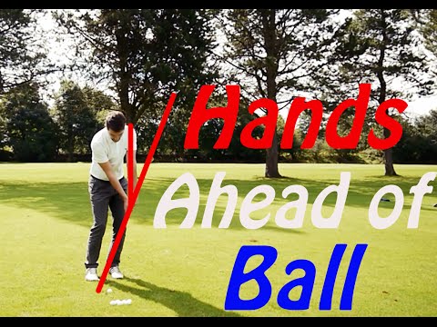 Golf Chipping –  Hands Ahead at impact