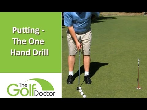 The One Hand Putting Drill