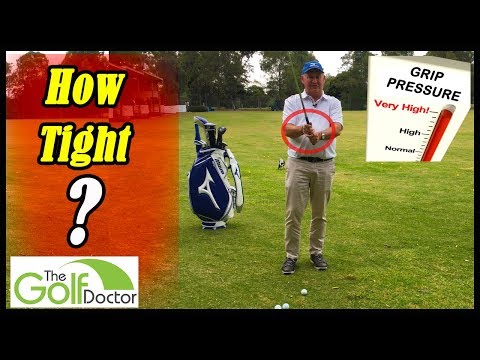 Correct Golf Grip Pressure