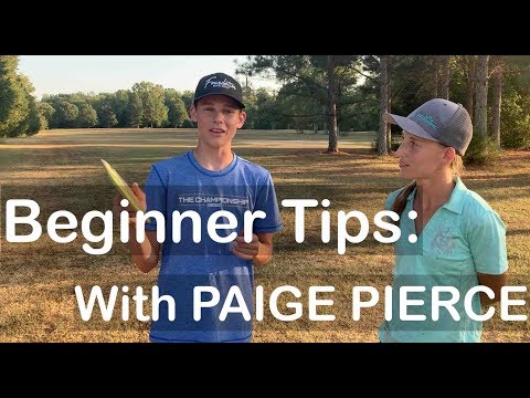 PAIGE PIERCE lessons and tips at USDGC Day 3, 2019