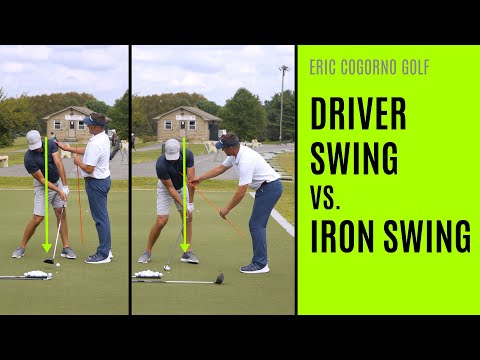 GOLF: Driver Swing Vs. Iron Swing (Differences)