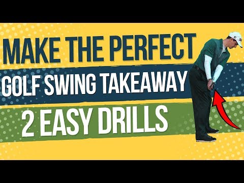 Make The Perfect Golf Swing Takeaway ➜ 2 Easy Drills