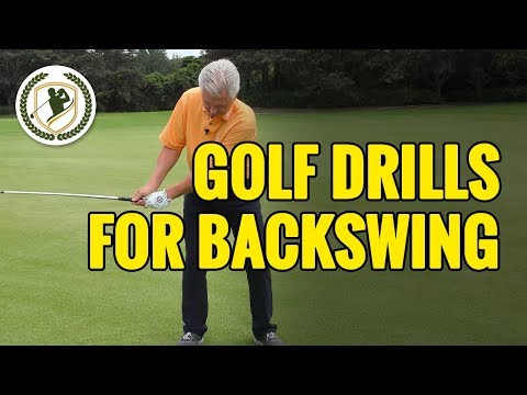 GOLF BACKSWING DRILL FOR BETTER TAKEAWAY