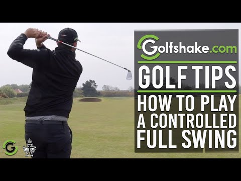 How To Play A Controlled Full Golf Shot – Improve Your Iron Play Series