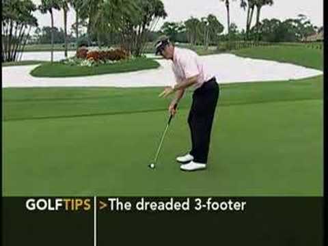 Golf Tip – The Dreaded 3-Foot Put