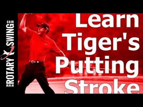 Learn Tiger Woods Putting Stroke: How to Lag and Release the Putter