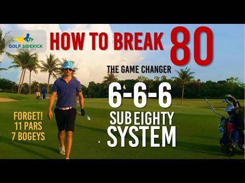 How to Break 80 – FORGET what you know – 666 Process Based Thinking To Break 80 (Thai Country Club)