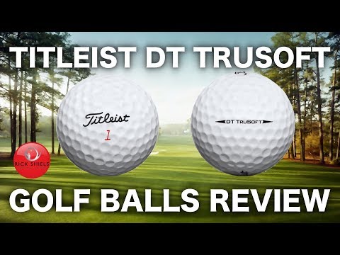 NEW TITLEIST DT TRUSOFT GOLF BALL REVIEW & TEST
