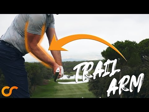 STOP YOUR SLICE WITH THIS TRAIL ARM DRILL