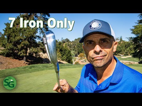 Playing Golf With Just a 7 Iron | Mr. Short Game One Club Challenge
