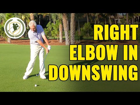 Right Elbow In Golf Downswing Drills (PERFECT POSITION!)