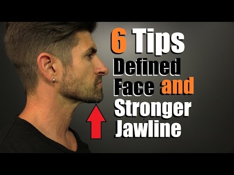 6 Tips For A MORE Defined Face, STRONGER Jawline & Reducing Chubby Cheeks