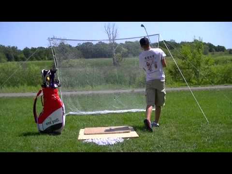 “Perfect” Left Handed 8 Iron Golf Swing