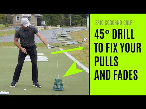 GOLF: 45 Degree Drill To Fix Your Pulls And Fades