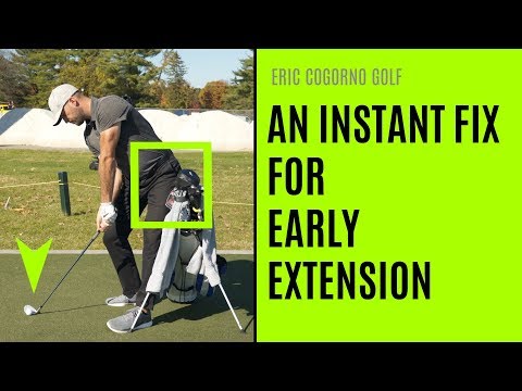 GOLF: Best Rotation Drill Ever – An Instant Fix For Early Extension