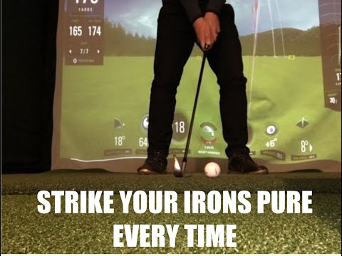 Quick Golf Tips #1 Strike Your Irons Pure Every Time (Drill info in description)