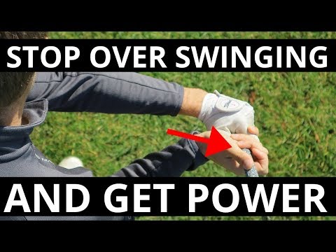 HOW TO STOP OVER SWINGING AND GET A POWERFUL DOWNSWING