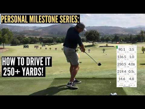 How to Drive A Golf Ball 250+ Yards