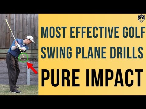 Most Effective Golf Swing Plane Drills ➜ Pure Impact