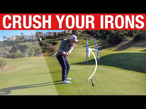 HIT YOUR IRONS LONGER AND BETTER! SIMPLE GOLF DRILL!