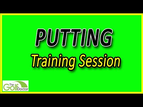 Putting Training Session